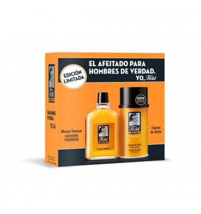 FLOID PACK MASAJE MENTOLADO VIGOROSO 150ML + ESPUMA AFEITAR 300ML ...