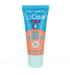 MISS SPORTY BASE DE MAQUILLAJE ANTI-MANCHAS 003 DARK