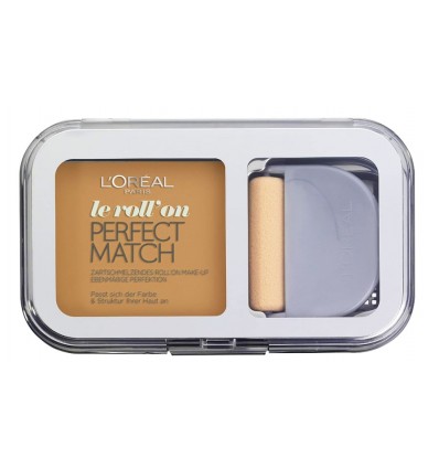 L'ORÉAL LE ROLL ON PERFECT MATCH POLVOS COMPACTOS W5/D5 GOLDEN SAND