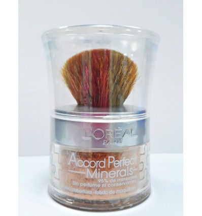 L'ORÉAL ACCORD PERFECT MINERALS POLVOS SUELTOS CON BROCHA N4 BEIGE 10 g