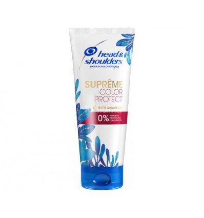 H&S SUPRÊME COLOR PROTECT CONDITIONER 0%PARABENS, PHOSPHATES AND COLOURANTS 220 ml