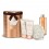 Set baño Grace Cole de 4 piezas en caja metálica