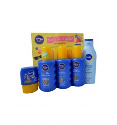 NIVEA FAMILY TRAVEL 5 solares ( 4 x 200 ml y 1 x 50 ml )