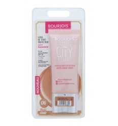 BOURJOIS CITY RADIANCE FONDO DE MAQUILLAJE SPF30 ANTIPOLUCIÓN 06 GOLDEN SUN 30 ml