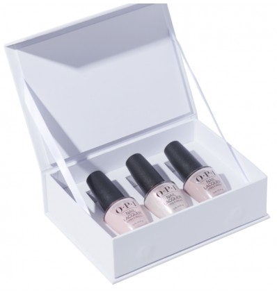 OPI INFINITY SHINE ESMALTES DE UÑAS SET DE 3 UNIDADES "Coffret Premium"