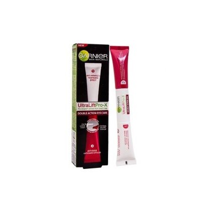 GARNIER ULTRALIFT PRO-X DOBLE ACCION OJOS ANTIARRUGAS Y BOLSAS 2 x 5 ml