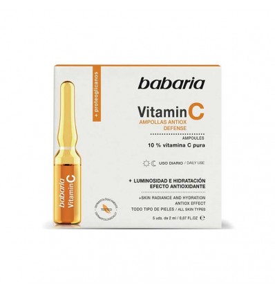 BABARIA Ampollas Vitamina C 5 Unidades