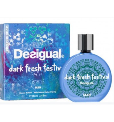 Desigual Dark Fresh Festival Eau de Toilette 50ml Spray