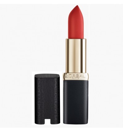 LOREAL COLOR RICHE MATTE BARRA LABIOS 346 SCARLET SILHOUETTE - Cosmetics &  Co