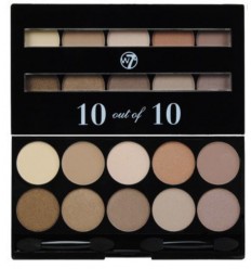W7 10 OUT OF 10 BROWNS PALETA DE SOMBRAS DE OJOS 10 x 1 g