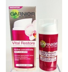 GARNIER VITAL RESTORE Serum Orquídea y soja Piel Madura 30 ml GARNIER VITAL RESTORE Serum Orquídea y soja Piel Madura 30 ml