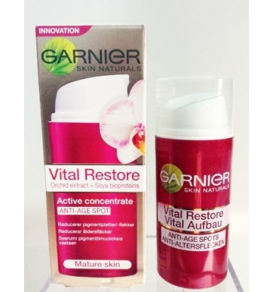 GARNIER VITAL RESTORE Serum Orquídea y soja Piel Madura 30 ml