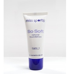 Astor Miss Sporty So Soft Base Maquillaje Natural Piel Normal/Seca Tono Light 1 30 ml