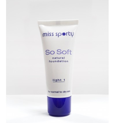 MISS SPORTY SO SOFT MAQUILLAJE NATURAL PIEL NORMAL / SECA LIGHT 1