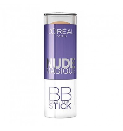 L'Oréal Nude Magique BB Stick Corrector y Base de Maquillaje Tono Claro a Medio