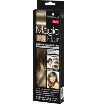 SCHWARZKOPF MAGIC HAIR EXTENSIONES CASTAÑO CLARO 35 cm