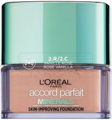 L'ORÉAL ACCORD PARFAIT MINERAL 2R/2C VAINILLE ROSÉ 10 g L'ORÉAL ACCORD PARFAIT MINERAL 2R/2C VAINILLE ROSÉ 10 g