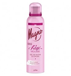 MAGNO ROSE MOUSSE GEL DE DUCHA EN ESPUMA 200 ml