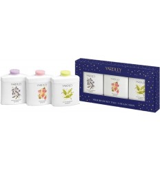 YARDLEY MIXED TALC TRIO SET 3PC (3 X 50 g TALCS)