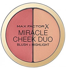 MAX FACTOR MIRACLE CHEEK DUO BROWN PEACH & CHAMPAGNE 020 MAX FACTOR MIRACLE CHEEK DUO BROWN PEACH & CHAMPAGNE 020