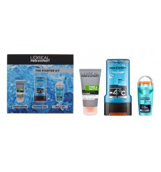 L'ORÉAL MEN EXPERT THE STARTER KIT (GEL, CREMA Y DESODORANTE)