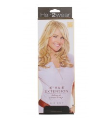 HAIR2WEAR EXTENSIÓN CAPILAR 40 cm CASTAÑO OSCURO