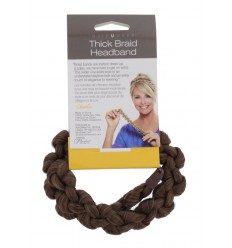 HAIR2WEAR TRENZA CAPILAR GRUESA CASTAÑO CLARO