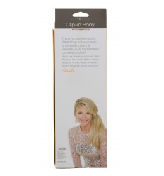 HAIR2WEAR EXTENSIÓN CAPILAR CLIP PONY CASTAÑO OSCURO