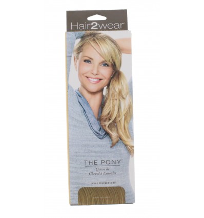 HAIR2WEAR EXTENSIÓN CAPILAR RECOGIDO PONY RUBIO MEDIO DORADO