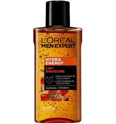 LOREAL Men Expert Hydra Energy Aftershave Energético 125 ml Guaraná + Vitamina C
