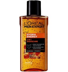 LOREAL Men Expert Hydra Energy Aftershave Energético 125 ml Guaraná + Vitamina C