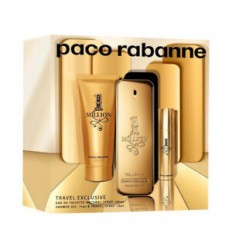 PACO RABANNE 1 MILLION TRAVEL EXCLUSIVE EDT 100 ML SPRAY + EDT 10 ML + GEL 75 ML