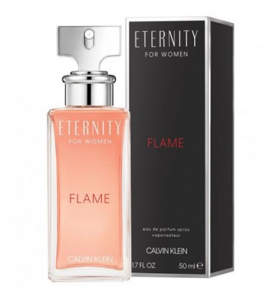 CALVIN KLEIN ETERNITY FLAME FOR WOMEN EDP 50 ML SPRAY