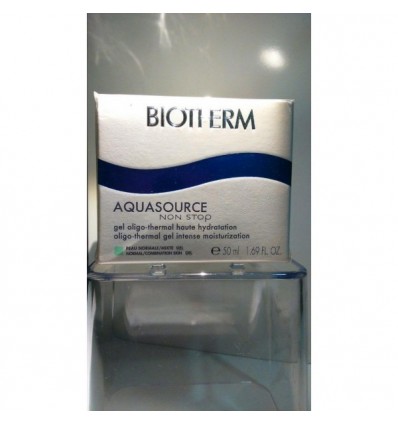 BIOTHERM AQUASOURCE NON STOP GEL OLIGO-THERMAL P/NORMAL- MIXTAS 50 ml.