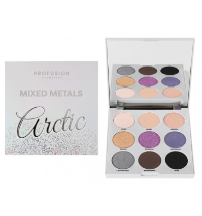 PROFUSION Mixed Metals Artic Paleta Sombras de ojos 9 tonos