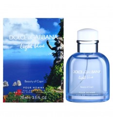 D&G LIGHT BLUE BEAUTY OF CAPRI pour homme EDT 75 ml SPRAY