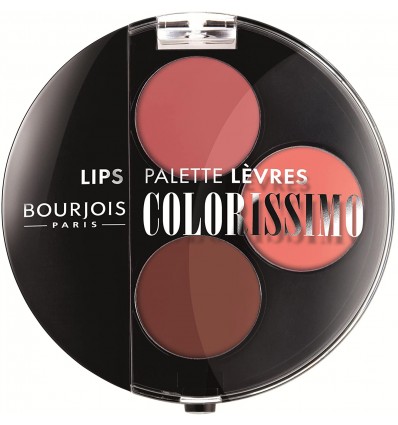 BOURJOIS COLORISSIMO LIPS PALETTE LÉVRES 04 NUDES DANDY