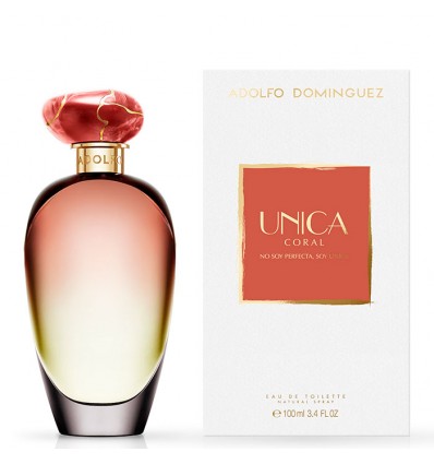 ADOLFO DOMINGUEZ UNICA CORAL EDT 100 ML SPRAY