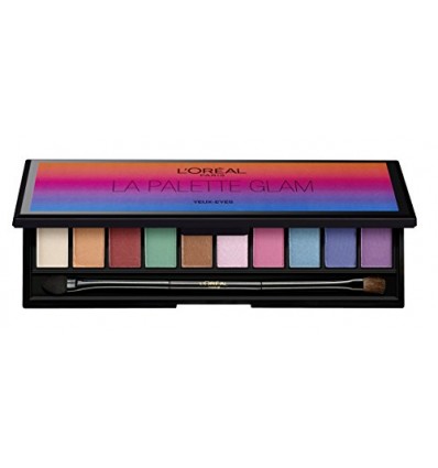 L'ORÉAL COLOR RICHE LA PALETTE GLAM 10 SOMBRAS DE OJOS 7 g