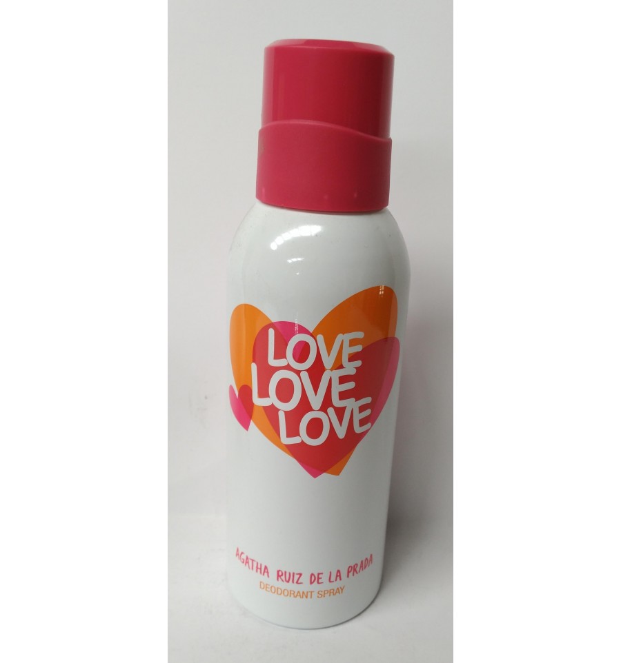 AGATHA RUIZ DE LA PRADA LOVE LOVE LOVE DEO SPRAY 150 ML - Cosmetics & Co