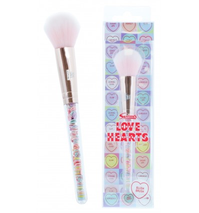 Swizzels Love Hearts Filled Blusher Brush Brocha Colorete Vegan Friendly