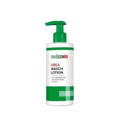 MediSwiss Loción de lavado con urea 250 ml Especial pieles secas y reactivas