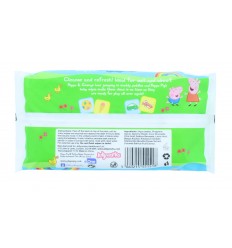 Peppa Pig Toallitas Húmedas Bebé Sin Perfume / Parabenos / Sulfatos 56 unidades