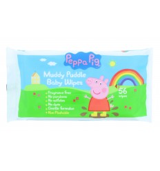 Peppa Pig Toallitas Húmedas Bebé Sin Perfume / Parabenos / Sulfatos 56 unidades
