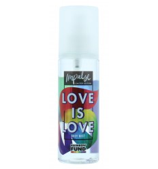 IMPULSE Limited Edition PRIDE Love is Love Body Mist 150 ml