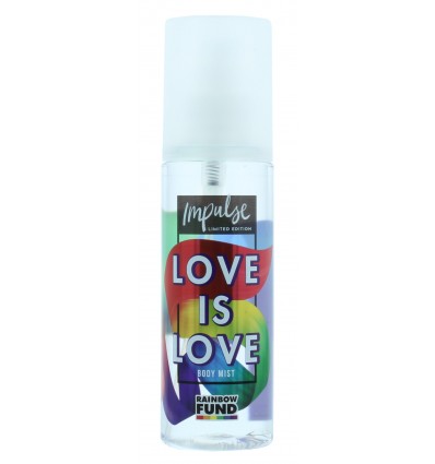IMPULSE Limited Edition PRIDE Love is Love Body Mist 150 ml