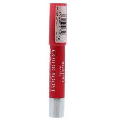 BOURJOIS COLOR BOOST LIPSTICK 10 H SPF 15 Nº 01 RED SUNRISE 2.75 g