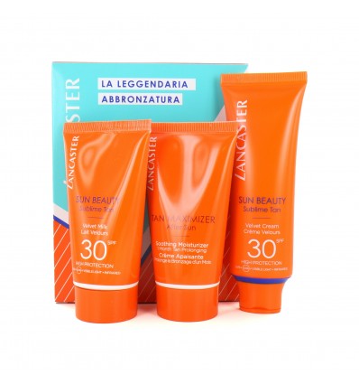 Lancaster Protección Y Bronceado Set Viaje 3 Piezas