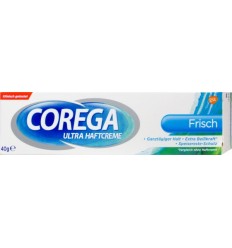 COREGA ULTRA FRESH ADHESIVO DENTADURAS PACK 3 UNIDADES x 40 g