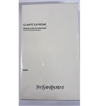 YVES SANOT LAURENT CLARTE EXTREME MASQUE ULTRA-ECLAIRCISANT 6 UNID